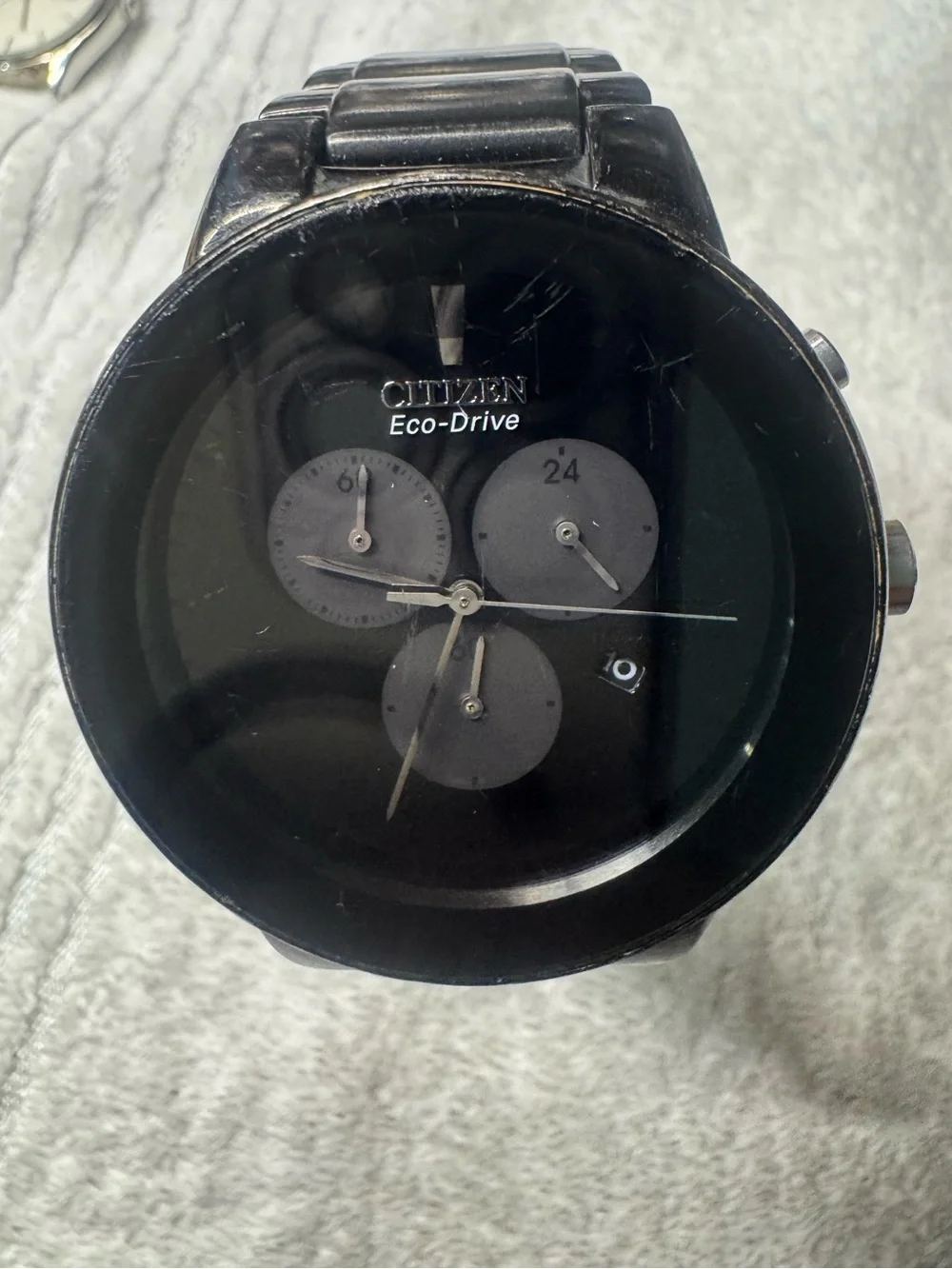 Citizen Eco-Drive Black Chronograph Watch